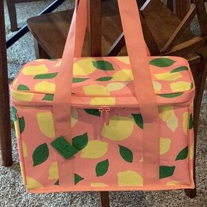 Kate Spade Lemon Print Cooler Bag